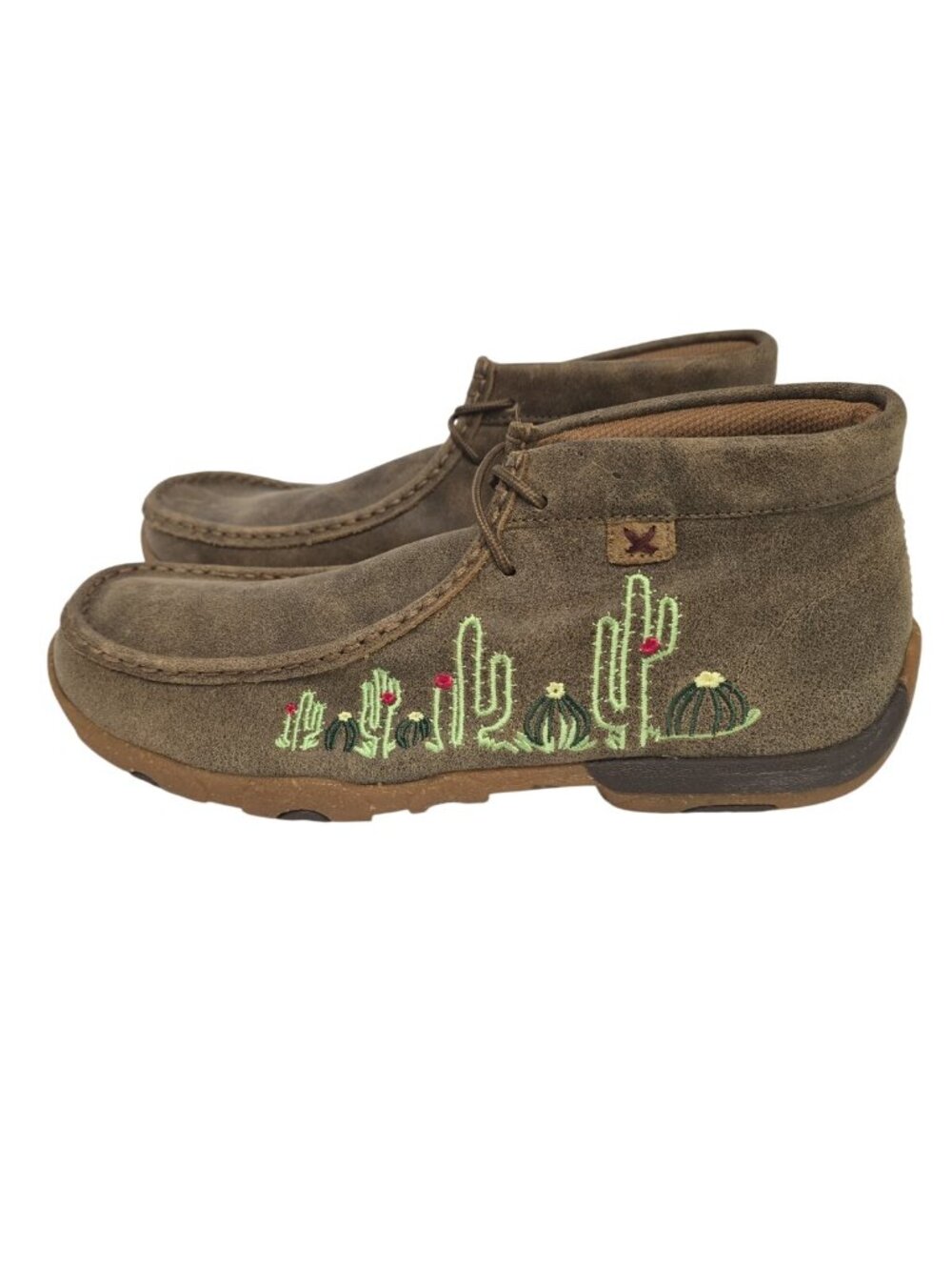 Twisted X Women's Chukka Driving Moc WDMD145 Brown Size 9.5M - Picture 4 of 7